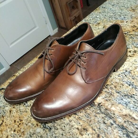 To Boot New York Adam Derrick Winston Leather Oxford Brown 1898 8.5 US Men's - Picture 4 of 12